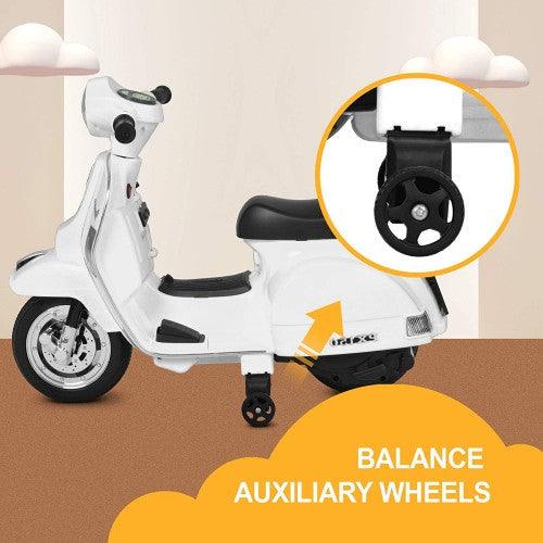 UENJOY PX150 6V Kids Ride Motorcycle (Vespa Edition Pink, Blue , White, Black) - Toytexx UENJOY PX150 6V Kids Ride Motorcycle (Vespa Edition Pink, Blue , White, Black) - Toytexx